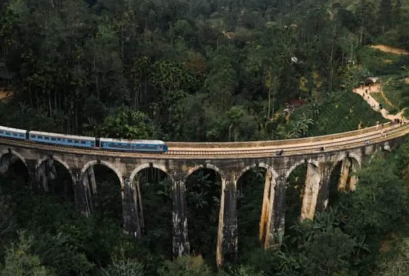 Scenery around Ella in Sri Lanka