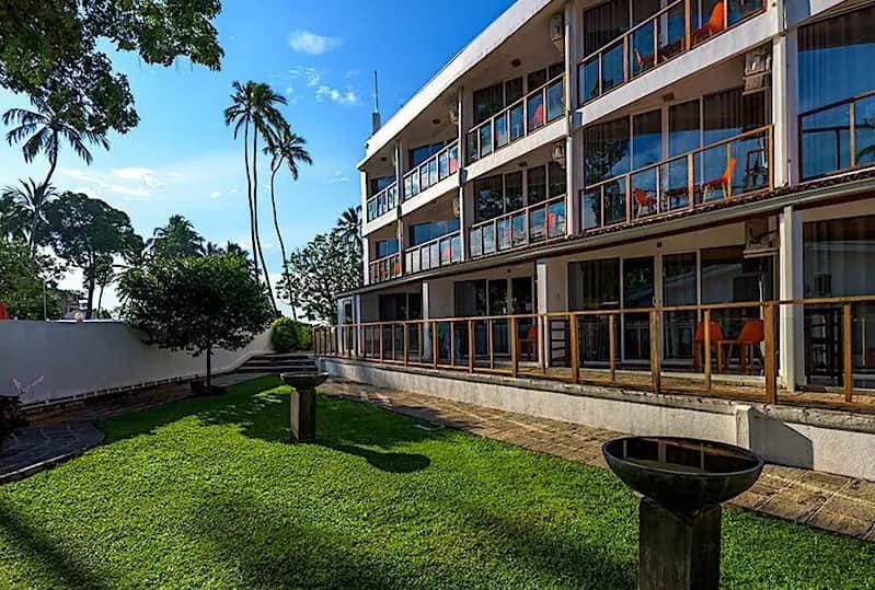 Calamander Unawatuna Beach, a hotel we use in Sri Lanka