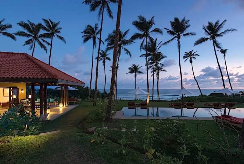 A view of Cape Weligama, Sri Lanka