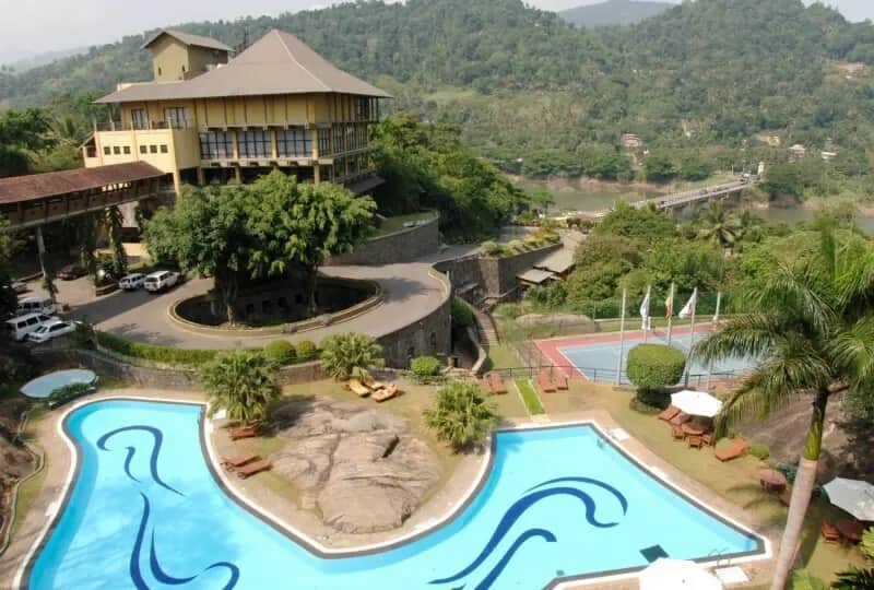 A view of Earl's Regency, a stay in Kandy