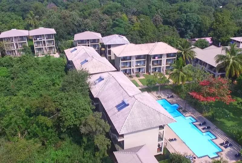 Fresco Water Villa, a hotel we use in Sigiriya