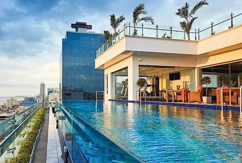 Mandarina Colombo, a hotel we use in Sri Lanka