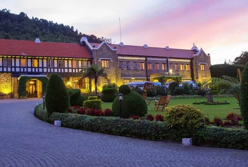 The Hill Club A view of The Hill Club, a stay in Nuwara Eliya