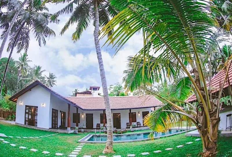 Villa Hiriketiya, a hotel we use in Dickwella