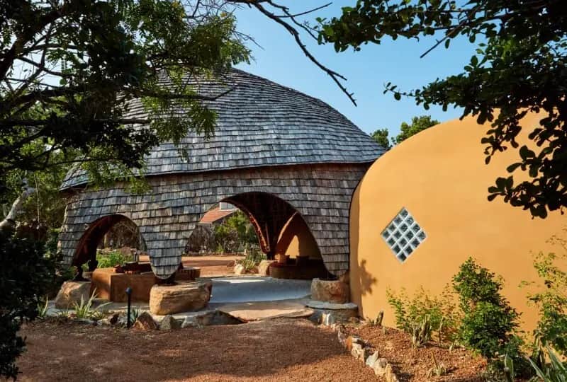 Inside the Cocoon Suite at Wild Coast Tented Lodge, Yala