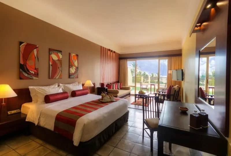 Deluxe rooms at Turyaa Kalutara, one of its room types