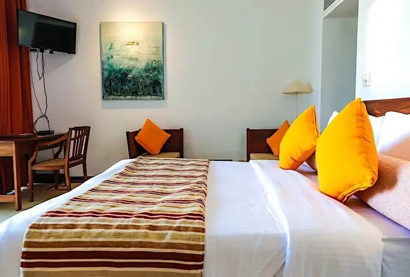 The Deluxe With Sea View at Oak Ray Haridra Beach Resort in Wadduwa
