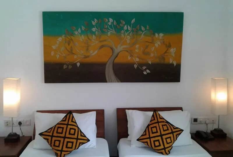 Inside the Economy Rooms at Goldi Sands Hotel, Negombo