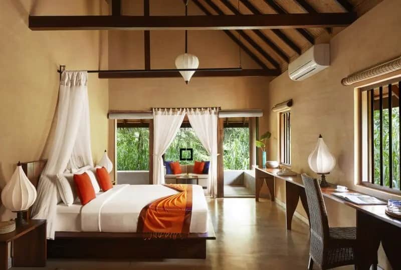 Inside the Forest Dwelling at Jetwing Vil Uyana, Sigiriya