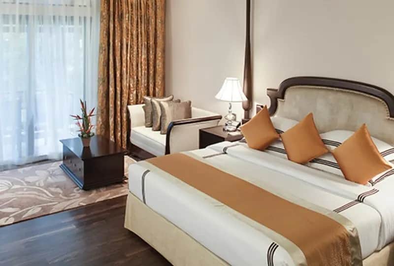 Inside the Luxury Room at Earl's Regency, Kandy