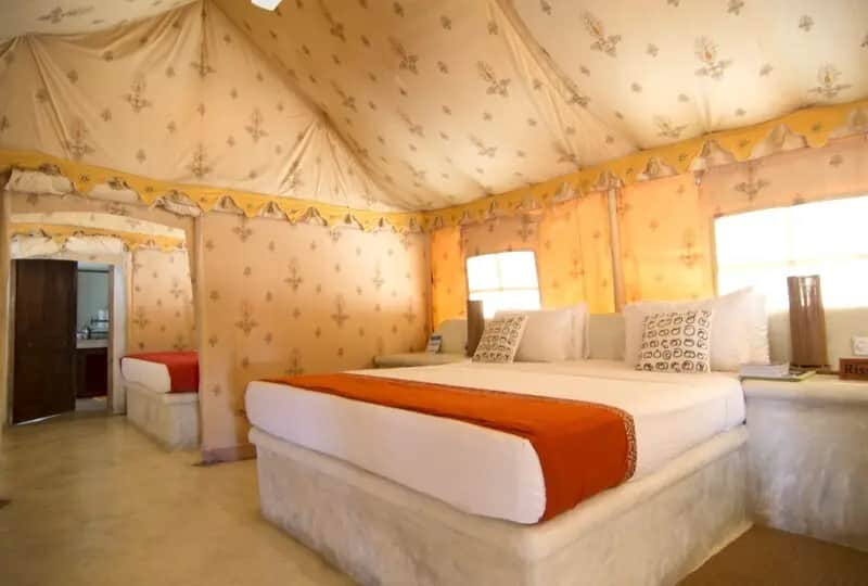 The Standard Tents at Dolphin Beach Resort in Kalpitiya