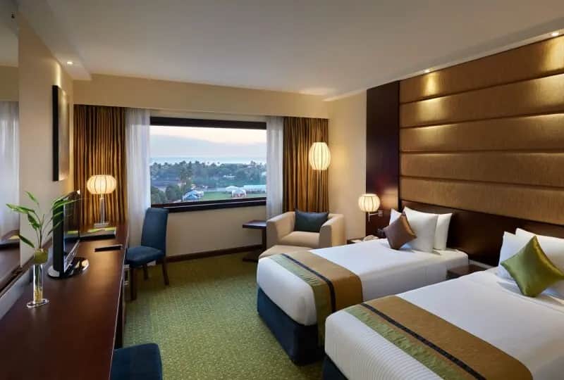 Inside the Superior Room at Cinnamon Lakeside, Colombo