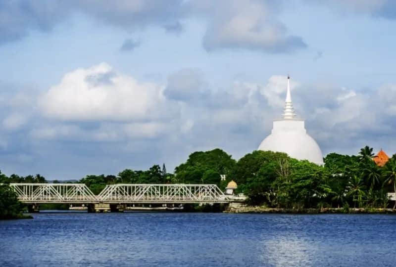 A view of Kalutara Bodhiya, Sri Lanka