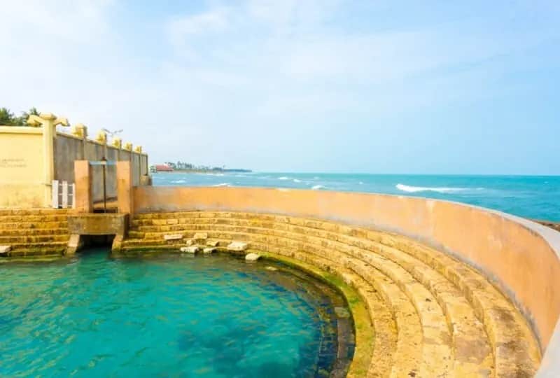 Keerimalai Springs in Jaffna, Sri Lanka
