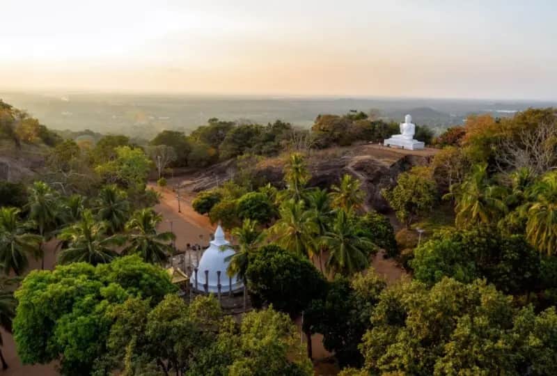 A view of Mihintale in Anuradhapura, Sri Lanka