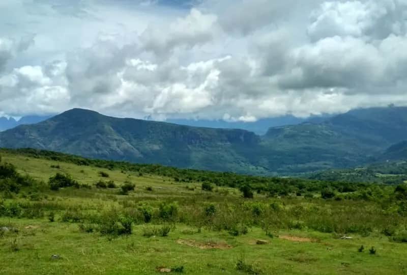 Mini World's End in Knuckles Range, Sri Lanka