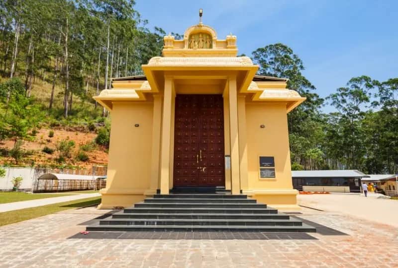 Sri Baktha Hanuman Temple in Nuwara Eliya, Sri Lanka