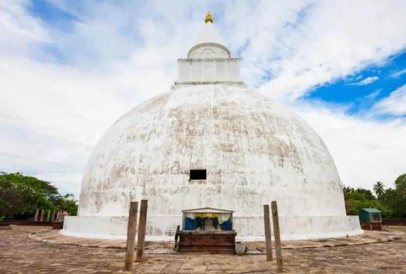 A view of Yattala Vehera in Yala, Sri Lanka