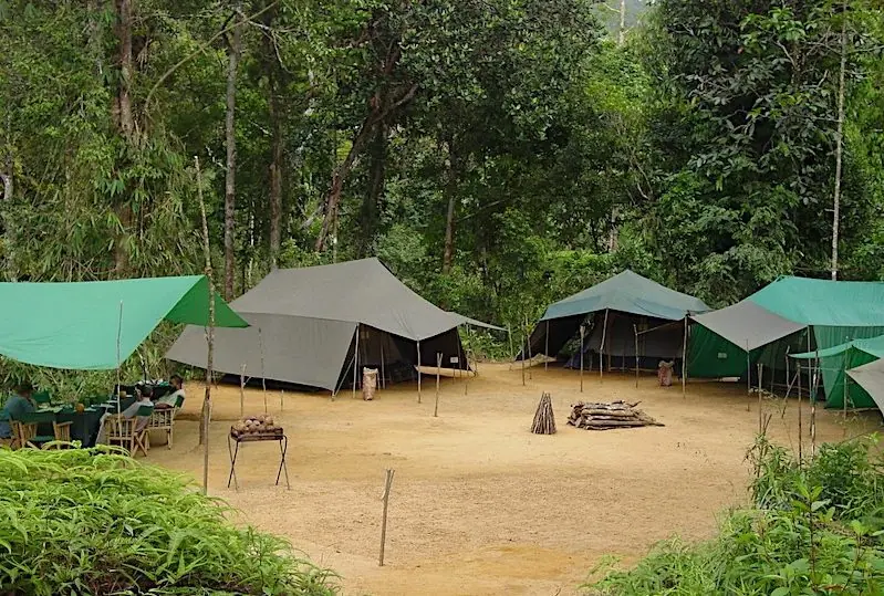 Mahoora Tented Safari Camp in Singharaja