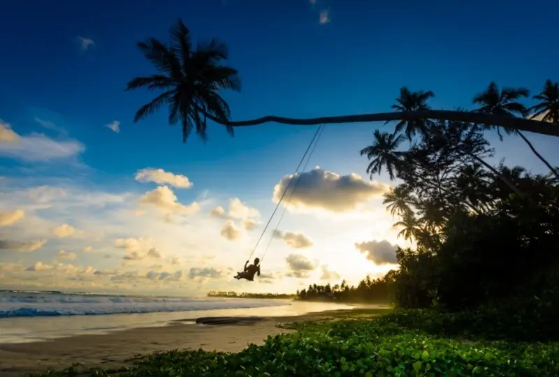Dikwella Strand Schaukel Dikwella Strand Schaukel