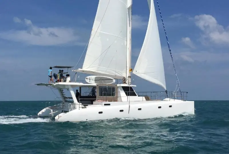 Luxury Catamaran Sailing and Whale Watching in Trincomalee